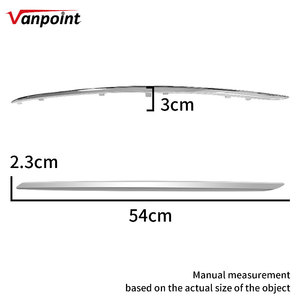 228851121 2228851221 Finiture Cromate Paraurti Posteriore Sinistra e Destra per <span class=keywords><strong>Mercedes</strong></span>-Benz W222 <span class=keywords><strong>Classe</strong></span> <span class=keywords><strong>S</strong></span> Maybach 2014-2020 - Product Image 4