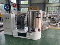 Certification de qualité Nouvelle conception GEGAO 500L Mélangeur d'extrusion de chauffage à grande vitesse Machine pour granulés de plastique