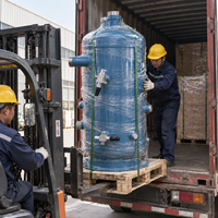 Réservoir horizontal en acier au carbone sur mesure pour liquides, cuve de réfrigération sous pression, équipement de stockage frigorifique