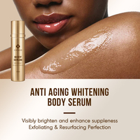 Soins de la peau de marque privée Aha acide glycolique rétinol éclaircissant hydratant dissolvant de taches brunes blanchissant sérum pour le corps
