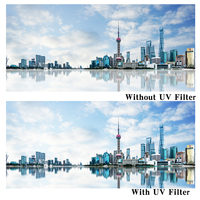 Filtre UV multi-couches IWEESH pour accessoires d'appareil photo numérique, filtre UV MRC HD 49/52/55/58/62/67/72/77/82mm