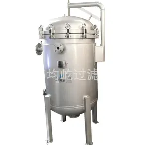 Stainless Steel 304/316 Multi Bag Filter for Cutting and Grinding Wastewater