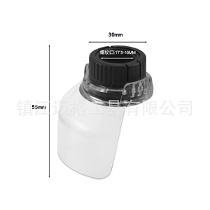 Electric Grinder Transparent Protective Cover ABS Material Safety Dustproof Splashproof - Product Image 3