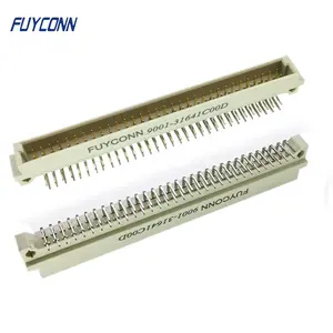 B Type 2.54ミリメートルピッチR/A PCB 2行64Pin DIN41612 Connector、Male PCB Right Angle 2*32 64ピン41612 Euro用PCB Board