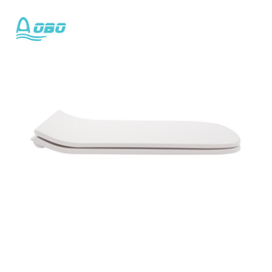 Cubierta de asiento de inodoro delgada forma cuadrada con <span class=keywords><strong>bisagra</strong></span> de <span class=keywords><strong>cierre</strong></span> suave - Product Image 5