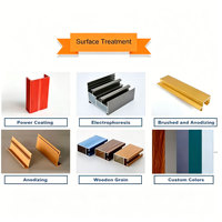 Profils d'extrusion en aluminium 6061 6063 de qualité supérieure, sur mesure, toutes sortes, prix usine, pliage/soudage, épaisseur personnalisée, OEM