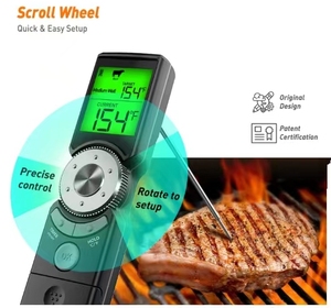Termómetro digital para alimentos con sonda plegable <span class=keywords><strong>de</strong></span> lectura instantánea - Product Image 4