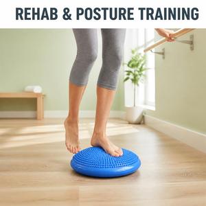 <span class=keywords><strong>Coussin</strong></span> de massage <span class=keywords><strong>d</strong></span>'<span class=keywords><strong>équilibre</strong></span> MJD Pilates Yoga en PVC de haute qualité pour l'exercice physique, le renforcement du tronc et l'entraînement des <span class=keywords><strong>d</strong></span>ébutants - Product Image 3