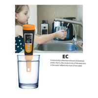 Haute précision 3 en 1 testeurs de température TDS moniteur de qualité de l'eau compteur EC pour piscine d'aquarium hydroponique