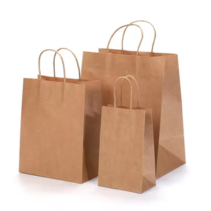 Kraft giấy ủng hộ hộp với Cảm ơn bạn thẻ Cube kẹo điều trị Hộp quà tặng cho đám cưới Bridal Shower tiệc sinh nhật - Product Image 2