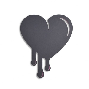 Creative Design Customized Heart Shape New Style Compact <b>Acrylic</b> Fashion Irregular <b>Mirror</b> - Product Image 3