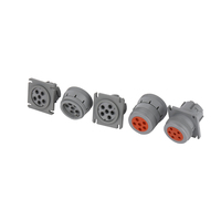 Kustom kabel konektor J1708 6Pin tenun Molex 12Pin Splitter Y kabel untuk pembaca kode
