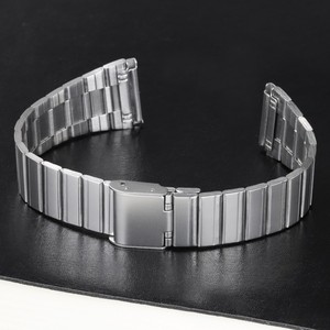 Bracelet de montre vintage monobloc en acier inoxydable pour F91 & <span class=keywords><strong>AQ</strong></span>-<span class=keywords><strong>S810W</strong></span> - Bracelet de rechange en métal 18mm 20mm - Product Image 4