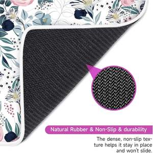 Elegante Tapete de Mahjong Moderno con Bolsillos de Almacenamiento, Plegable, Diseño Rose Whispers, Hecho en China, para Noches de Juego y Regalos de Fiesta, en Stock - Product Image 4