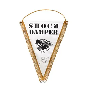 Gagliardetto triangolare 38x30 cm personalizzato per merchandising - Product Image 1