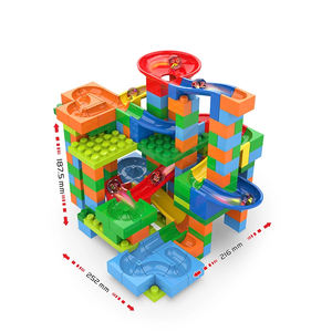 Bambini pista mattoni gioco building blocks plastica marmo labirinto giocattolo educativo - Product Image 4