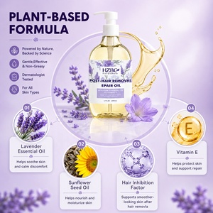Huile de Soin Post-Épilation en Gros pour Peaux Sensibles, Traitement Anti-Inflammatoire des Poils Incarnés, Huile Corporelle Après-Rasage pour Usage en Salon - Product Image 3