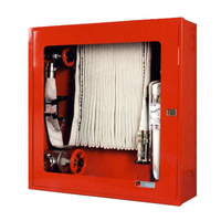 Armoire ignifuge à double porte en acier inoxydable Armoire pour extincteur Armoire pour enrouleur de tuyau d'incendie
