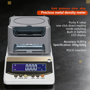 0.001g /600g Digital Display Laboratory Gold Analyzer <strong>Densitometer</strong> Detector Precision Detector Gold and Silver Testing Machine - Product Image 5