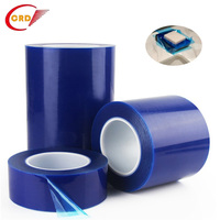 Película Protectora Azul de PE de Baja Adhesión y Buena Resistencia para Superficies Lisas, Vidrio, Plástico, Lentes, Instrumentos, Espejos