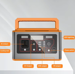 Portable 1200W <b>Solar</b> <b>Generator</b> Power Station With Lithium Ion Battery MPPT Controller External Battery-for Emergency Backup 1200 - Product Image 3