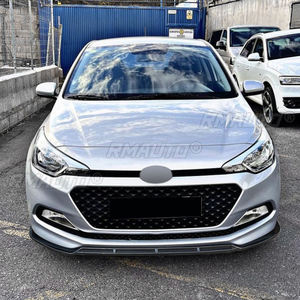 Protector de Parachoques Delantero para Automóvil, Color Negro Brillante, Difusor, Alerón, Protector, Accesorios de ABS para Hyundai I20 MK2 Pre-facelift 2015-2017 - Product Image 6