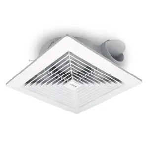 6/ 8/10/12 Inch Exhaust Fan for Wall Window Bathroom ABS Ventilation Fan Kitchen Ceiling Extractor Vent Fan Toilets Duct Blower