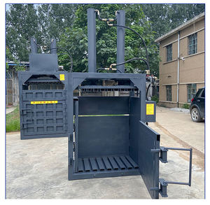Machine à presser les balles <span class=keywords><strong>hydraulique</strong></span> pour vêtements d'<span class=keywords><strong>occasion</strong></span>, foin d'alfalfa, herbe de Rhodes, coton, machine à tricoter les filets de balles - Product Image 2