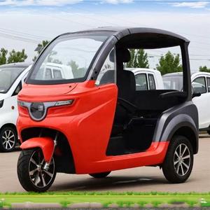 Tricycle personnalisé Vélo électrique Adultes Ouvrir Tricycles électriques 60V 72V Pedicab Tour Tricycle électrique Pare-soleil Auvent - Product Image 1