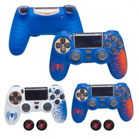 Étui en silicone antidérapant pour manette PS4, protection contre la poussière et les chocs, coque de protection souple pour manette PlayStation 4