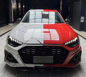 Kit de carrosserie en Fiber de carbone Rs4 <span class=keywords><strong>Abt</strong></span> pour pare-chocs de haute qualité pour <span class=keywords><strong>Audi</strong></span> B9 Rs4 Spoiler diffuseur de lèvre avant B9 Rs4 Kit de carrosserie - Product Image 4