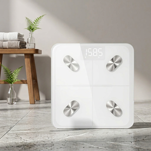 Etekcity <b>Smart</b> Digital Glass Scale Portable <b>Electronic</b> Bathroom Body Weight Fat Percentage App Health Monitor 150kg Capacity SDK - Product Image 2