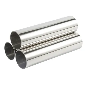 Tubo de acero inoxidable Inox 304 2 pulgadas 1,5mm 2mm de espesor