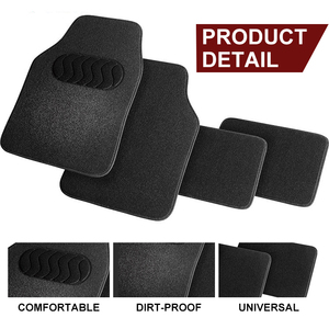 Alfombrillas de Lujo para Coche, Alfombras Universales Duraderas, Alfombrillas de PVC para Coche, Accesorios Interiores para Automóviles, Alfombrillas Personalizadas para Coche - Product Image 5