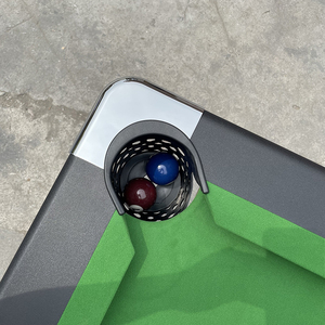 קל להתקין שולחן ביליארד מתקפל שולחן ביליארד 96 אינץ 'רב תכליתי עם אביזרים TP-9602 - Product Image 4