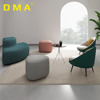 Ensemble de canapés de bureau de qualité commerciale au design moderne, inclinables, pour la maison, le bureau, la bibliothèque, les espaces publics, la salle d'attente, usage commercial