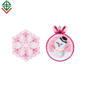 Noël fer sur patchs casse-noisette auto-adhésif père noël coudre sur réparation broderie Patch Logo - Product Image 5