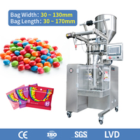 Volautomatische Kleine Multifunctionele Verticale Fruitdruppels Notendeeltjes Korrels Verpakkingsmachine