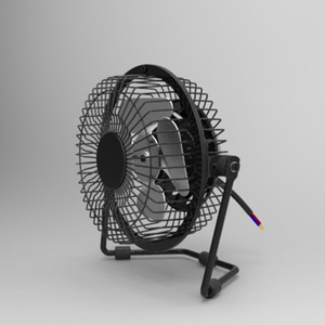 Ventilador de 4 Aspas con Motor de Corriente Alterna, Diseño Silencioso, para Escritorio y Oficina - Product Image 3
