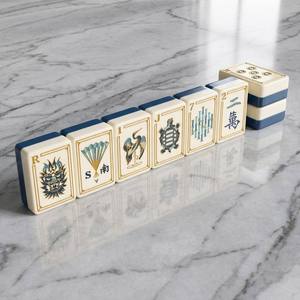 Juego de Mahjong Americano de Lujo Nature Walk, 160 Fichas, 2 Capas, Acrílico Grabado con Diseño Inspirado en <span class=keywords><strong>el</strong></span> <span class=keywords><strong>Bosque</strong></span>, para Coleccionistas y Noches de Juego - Product Image 3
