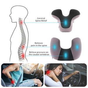 Nuevo Diseño, Soporte Multifuncional para el Cuello, Reposacabezas para <span class=keywords><strong>Asiento</strong></span> de Coche, Almohada de Espuma Viscoelástica, Soporte <span class=keywords><strong>Lumbar</strong></span> Ergonómico, Cojín para <span class=keywords><strong>Respaldo</strong></span> - Product Image 5