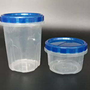 Nhà Bếp Tái Sử Dụng Nhựa Lưu Trữ Bồn Với Twist Và Nắp Đậy Để Đi Container Thực Phẩm Dùng Một Lần - Product Image 6