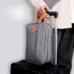 High Quality <b>Make</b> <b>up</b> Bag Oxford Canvas Travel Toiletry Bag Organizer Waterproof Women Wash <b>Pouch</b> Handbag Cosmetic Case - Product Image 6