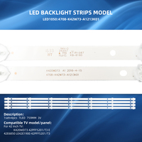 Téléviseur LED avec rétroéclairage pour 42 pouces T4012M LD39E12M LE40F1465/25 FLTV-40K11 TX-42ER250ZZ 4708-K42W73-A1213K01 4708-400000-A1113N11