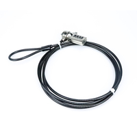 Cable de Hardware de seguridad antirrobo Universal de aleación de Zinc, combinación de ordenador, candado para ordenador portátil