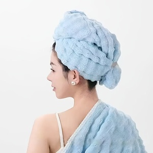 Serviette Cheveux Sèche-Rapide Écologique Absorption d'Eau Couleur Unie Soin des Cheveux Adulte Indispensable Salons Natation Fitness - Product Image 6