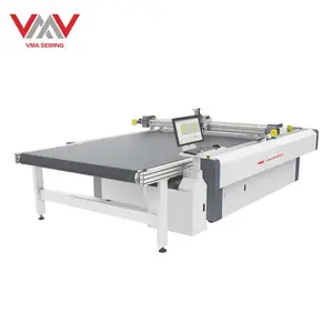 VMA Stoffkant einzelschichtige automatische Größe 250 × 180 cm Maschine zum Schneiden von Stoff