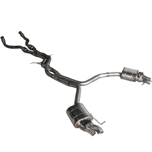 Sistema de <span class=keywords><strong>Escape</strong></span> Deportivo OEM Personalizado de Fábrica SS304 para <span class=keywords><strong>Audi</strong></span> RS4/<span class=keywords><strong>RS5</strong></span> B9/B9.5 2.9T con Silenciador Valvetronic - Product Image 5