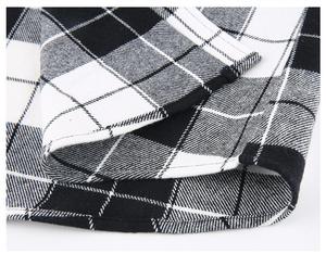 <span class=keywords><strong>Camicia</strong></span> <span class=keywords><strong>Giacca</strong></span> Casual da Uomo di Tendenza di Alta Gamma 2025 Antirughe Versatile a Maniche Lunghe con Cappuccio in Flanella a Quadri - Product Image 6