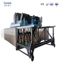 Machine de compostage à fermentation horizontale pour engrais organique et déchets biologiques, type à rainures, télécommandée